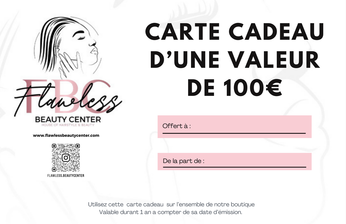 Carte cadeau  FBC